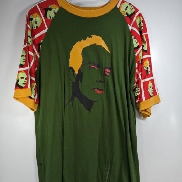 Versace Other - VERSACE & Andy Warhol collaboration green, red & yellow large short sleeve Tee